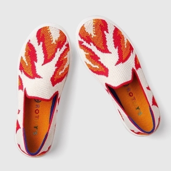 Rothy’s The Kid Sneaker Flames 🔥 Slip On Slide - Picture 4 of 13